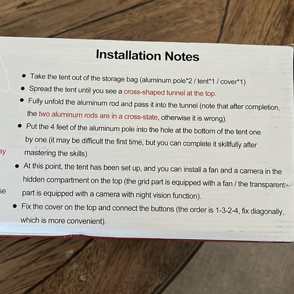 Vigil black out tent for pack n play!!! Brand new in box - Picture 3 of 7